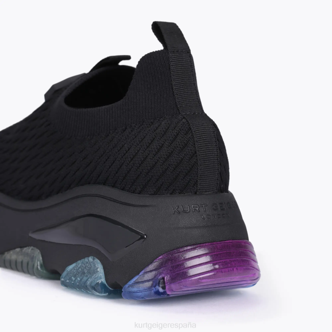 Kurt Geiger mujer tejido lettie londres 2LPR305 | calzados negro